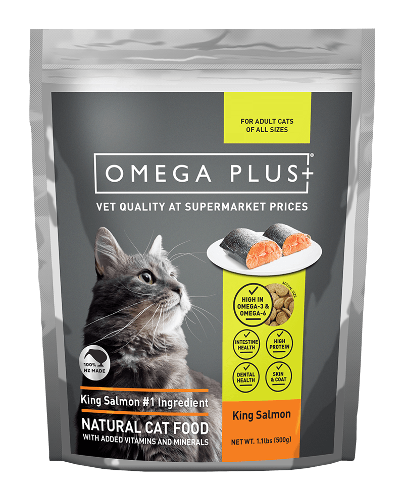 宠物猫粮: 帝王鲑 - Omega Plus 新西兰宠物食品