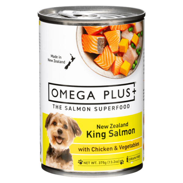 King Salmon with Chicken and Vegetables