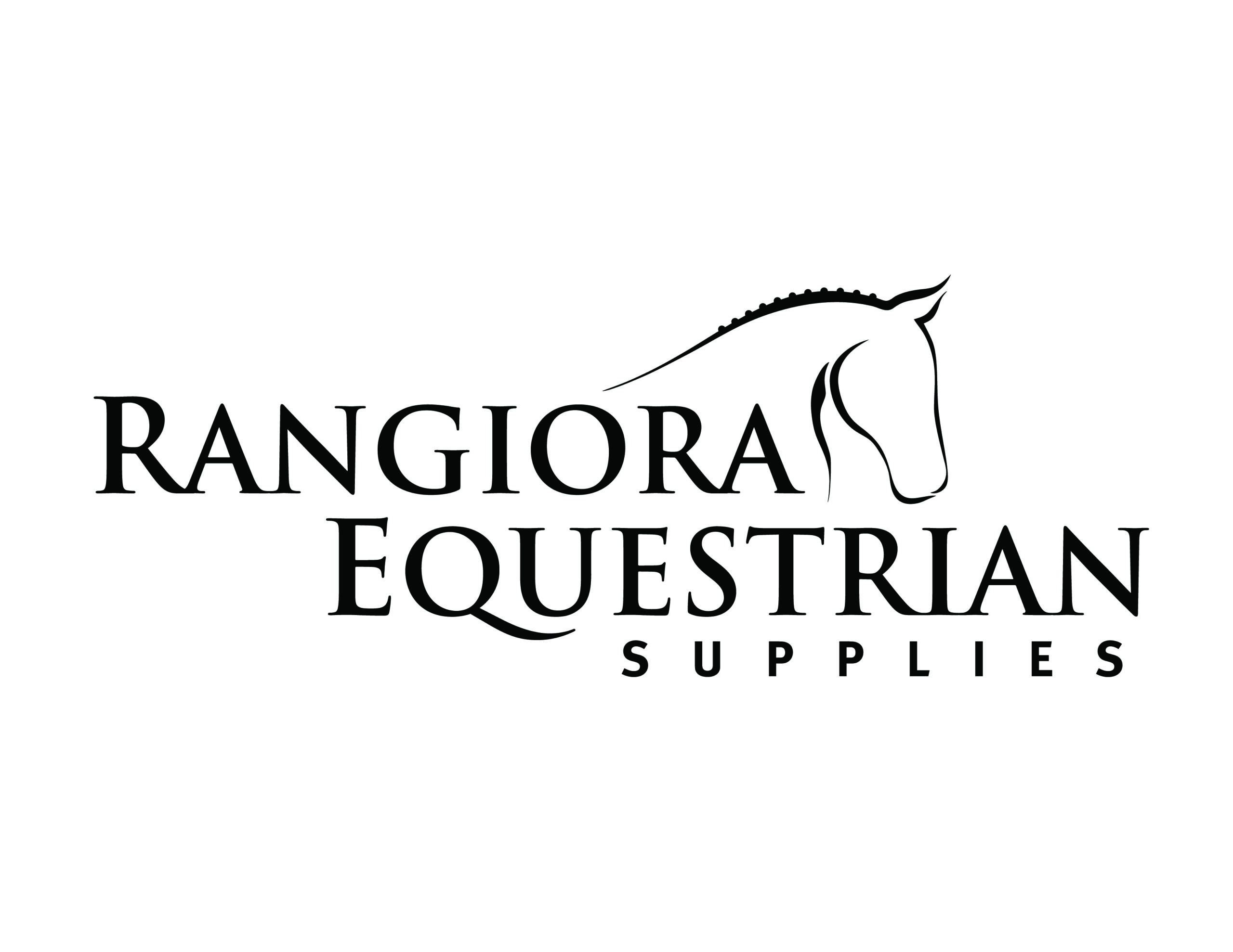 Rangiora Equestrain Logo RES_logo_Black-02
